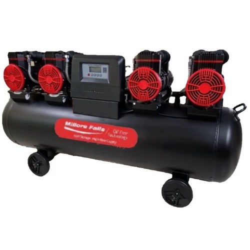 Millers Falls 3600W 4.8HP 120 Litre Oil-Free Air Compressor Low Maintenance - Picture 3 of 19