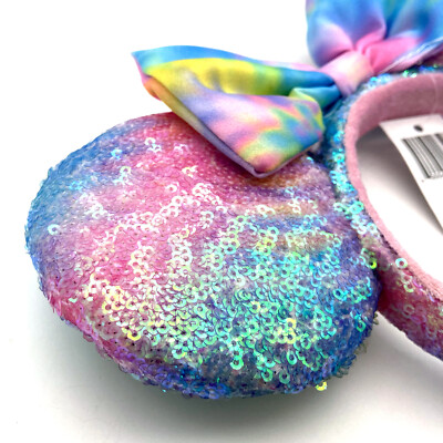 Disney Parks Ears Sequin Minnie Mouse Headband Pastel  display picture 1