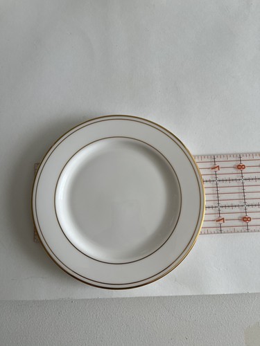 Lenox Federal Gold Classic Collection 3 Piece Set Bread Plate Cup Saucer Tea Mug - Picture 8 of 13