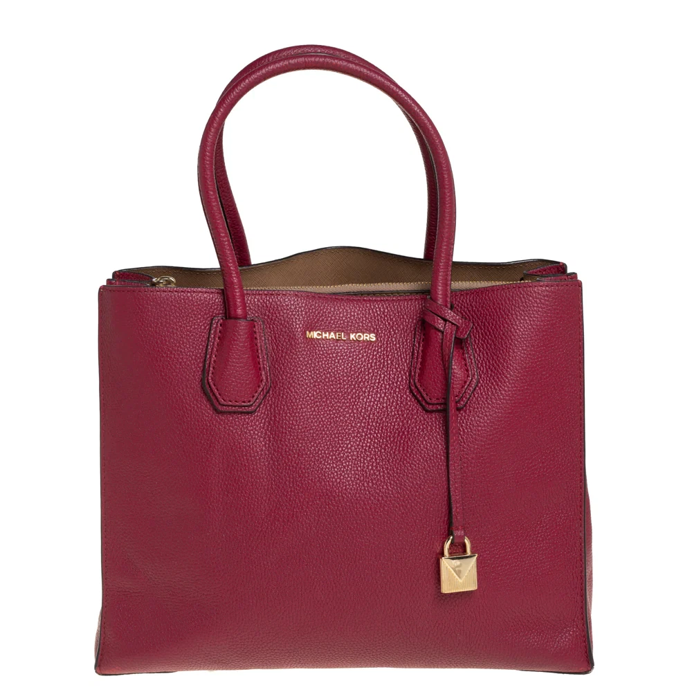 Michael kors mercer maroon deals