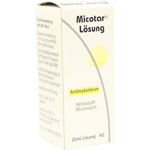 MICOTAR Lösung 20ml PZN 1430406