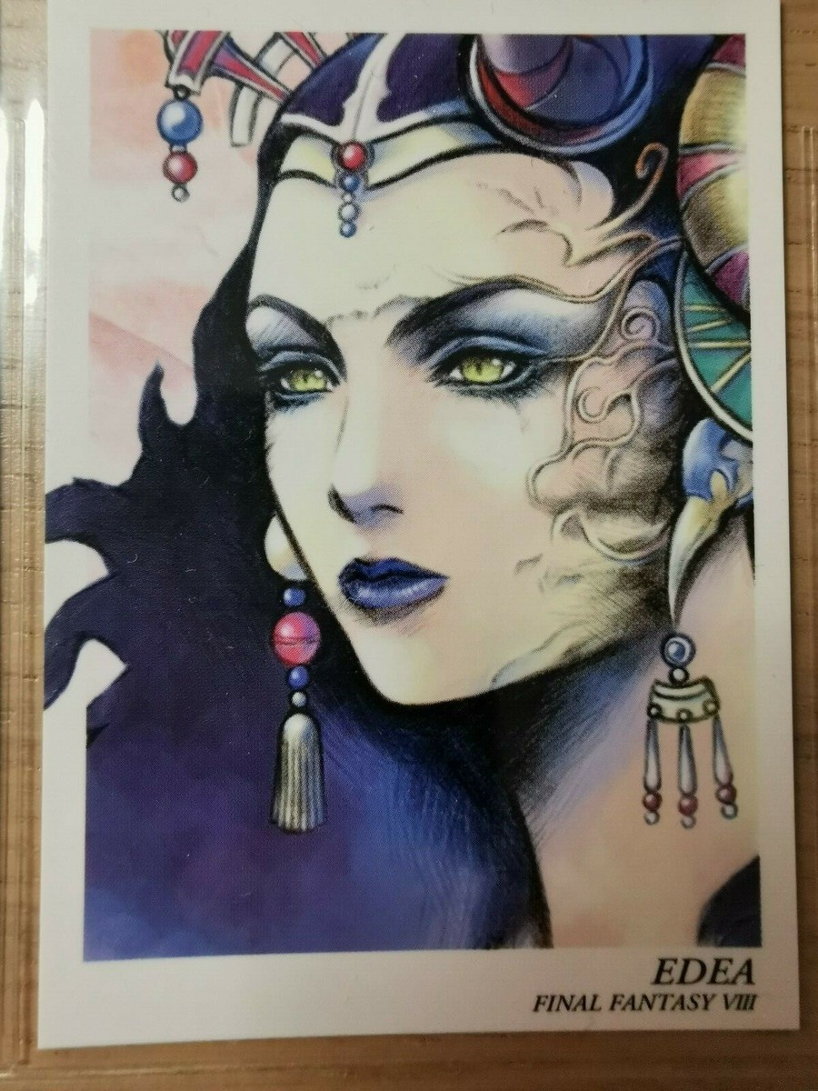 Final Fantasy Art Museum Character Card - FF8 VIII - Edea #218 | eBay