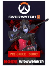 OVERWATCH Widowmaker Noire Pre Order Skin ALL...