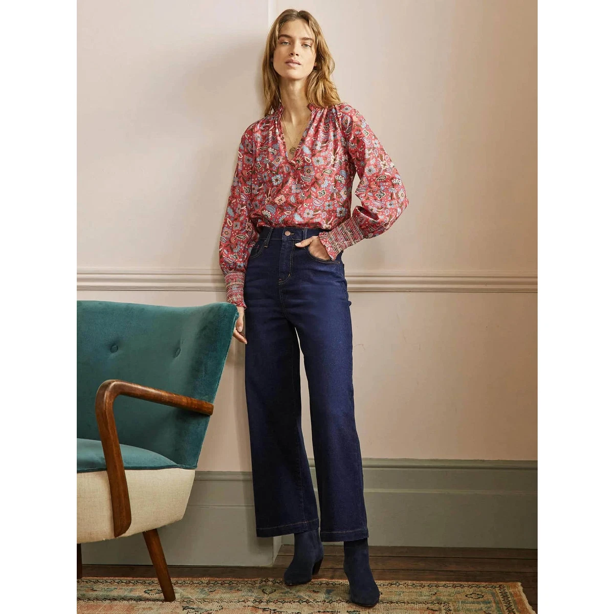 Boden wide leg shop jeans