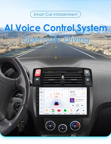 For Hyundai Tucson 2004-2009 Android Carplay Car Radio Stereo BT GPS Navi 2+64G - Bild 5 von 15