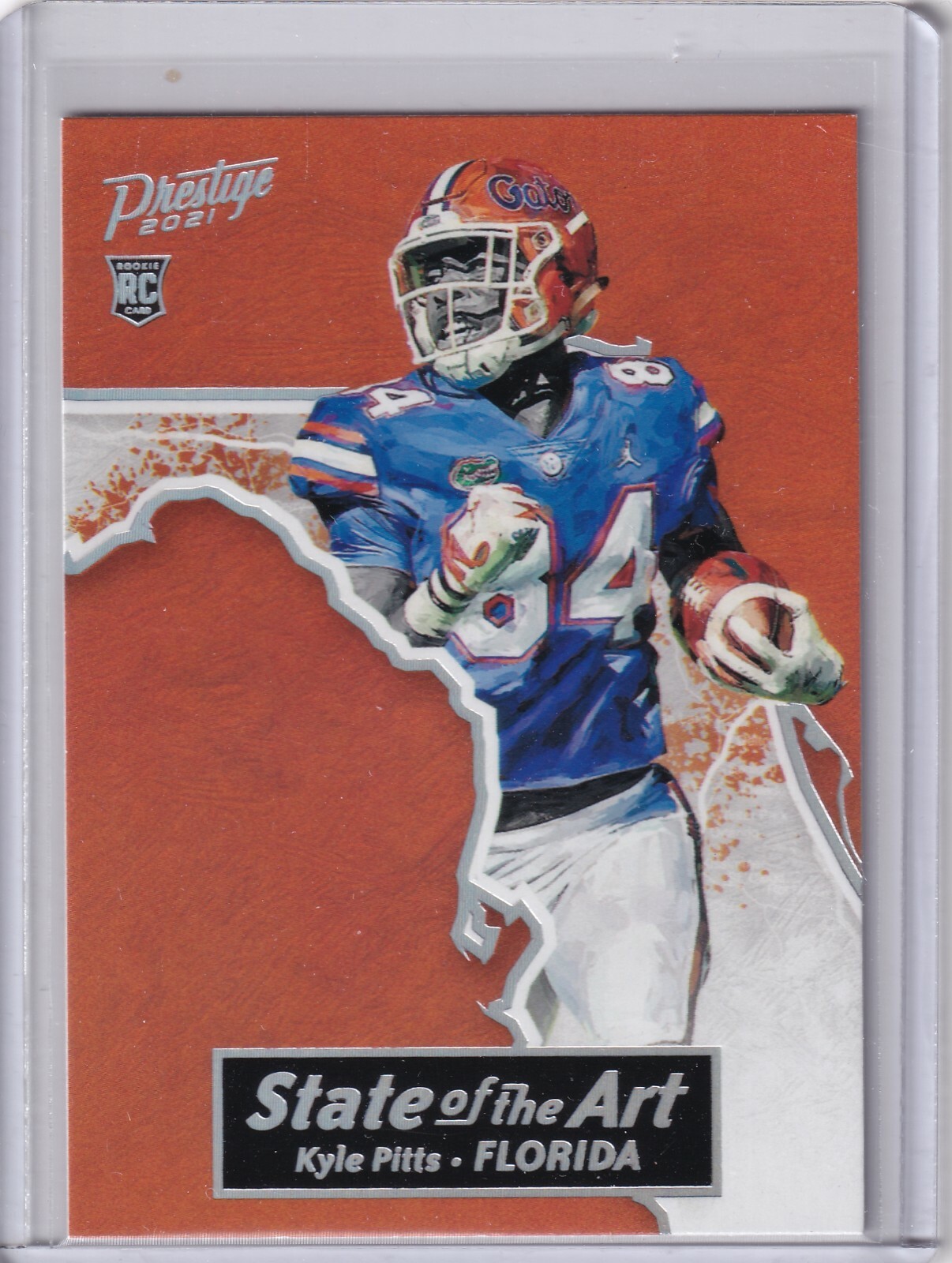 Kyle Pitts 2021 Panini Prestige State Of The Art #4   Case Hit!