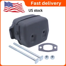 Muffler Exhaust Gasket Nut kit 501766605 For Husqvarna 55 51 50 Rancher Chainsaw