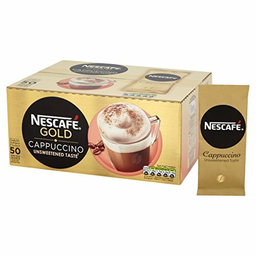 Nescafe Cappuccino (Unsweetened) Coffee Sachets 1x50sachet