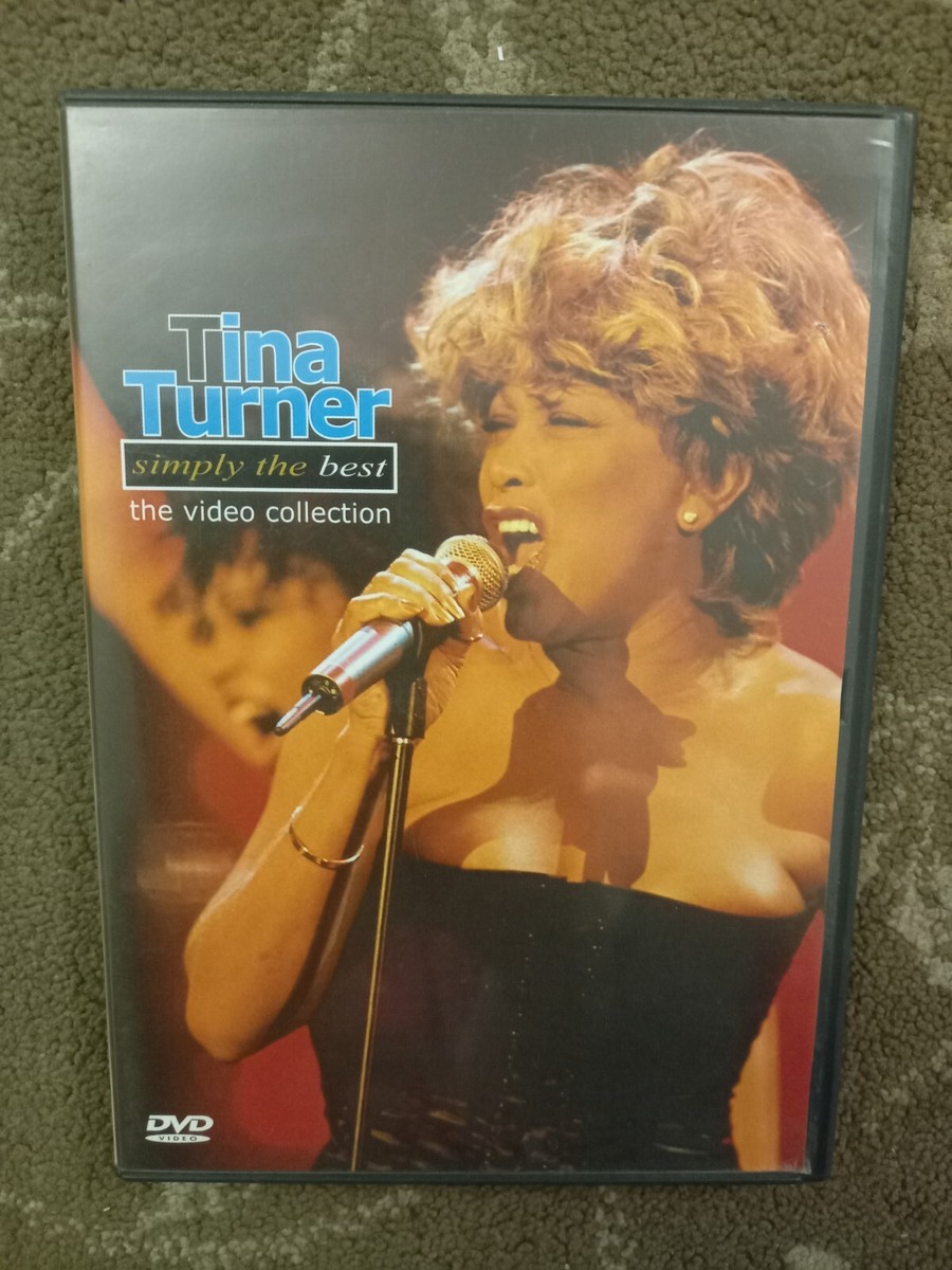 TINA TURNER SIMPLY THE BEST THE VIDEO COLLECTION DVD 21 SONGS