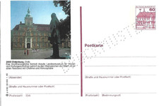 P 138 Picture Postcard Print Sample 60 PFENNIG B&S Oldenburg P4/60 **