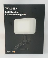 VIJIM VL120 Video Conference Lighting Kit 6500K LED Video Light 6 Color Filters