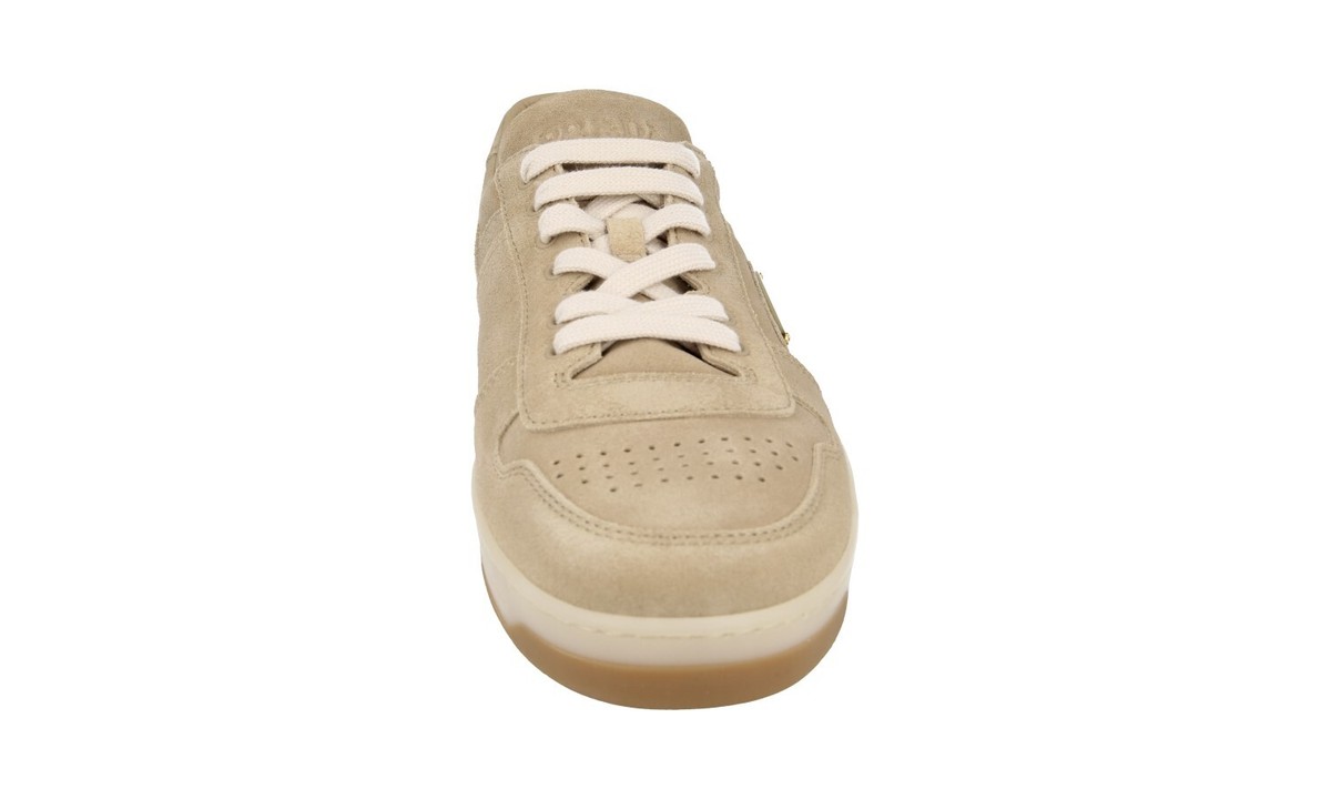 スニーカー PRADA Men Sneakers Beige 2EE364FD002Z5O F0379 PRADA Suede Downtown Sneakers - 2EE364 - Beige - NEW - US 11