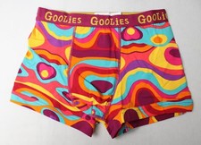 Goolies Boys' Oddballs Stretch Cotton Boxer Shorts DH3 Retro 11-12 NWT