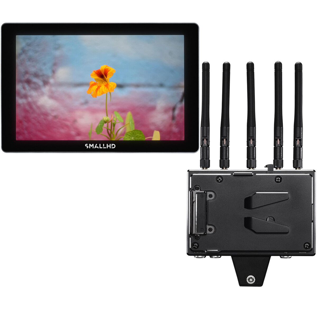 SmallHD Indie HD Touchscreen Monitor w/Teradek Bolt 4K RX Module