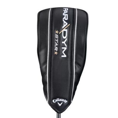 Protège-tête De Driver Callaway Paradym Star, Couleur Noire, Cuir, Excellent état, Pour Golf