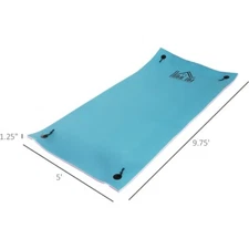 HOMCOM 10' x 5' / 16.5' x 5' 3-Layer  Pad  Pool Floating Water Mat slash prices