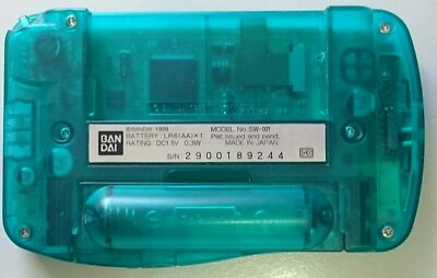 BANDAI Wonder Swan Skeleton Green JP 4902425717012| eBay
