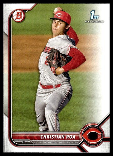 2022 Bowman Prospects Christian Roa #BP-130 Cincinnati Reds 102B | eBay