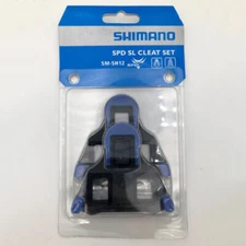 Pair Shimano SM-SH12 Cleat Set 2 Degrees Float SPD-SL Road Bike Pedal Cleats US