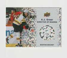 2023-24 Upper Deck DIRECTOR OF BOARDS SPARKLE # DB-2 A.J. Greer BOSTON BRUINS