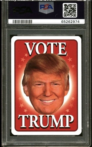 2020 Donald Trump PSA 10 HERO #45 PRESIDENTIAL King Of Clubs Free Shipping 🔥 - Picture 2 of 2