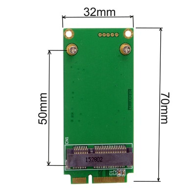 Chenyang Cablecc 3x7cm Mini PCI-e SATA SSD to 3x5cm mSATA for Asus Eee PC 1000