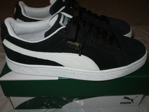 puma suede white men
