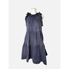 Ulla Johnson Women's Denim $465 Talita Dress 4