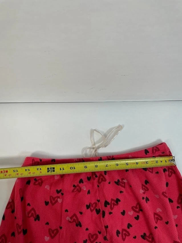 HUE Women's Lounge Pants Pink Cotton Blend Size L - Image 4 of 4