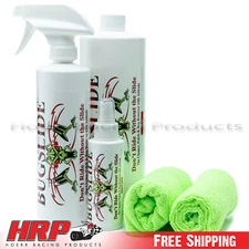 BugSlide Saver Pack with 4oz Travel Kit, 16oz Spray Kit, and 32oz Refill Bottle