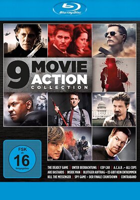 9 Movie Action Collection - Vol. 2 (u.a. Cop Car) # 3-BLU-RAY-NEU