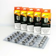 SMOK BABY BEAST COILS TFV8 BABY Q2, X4 ,T6 ,T8 M2 Replacement Heads 100% GENUINE