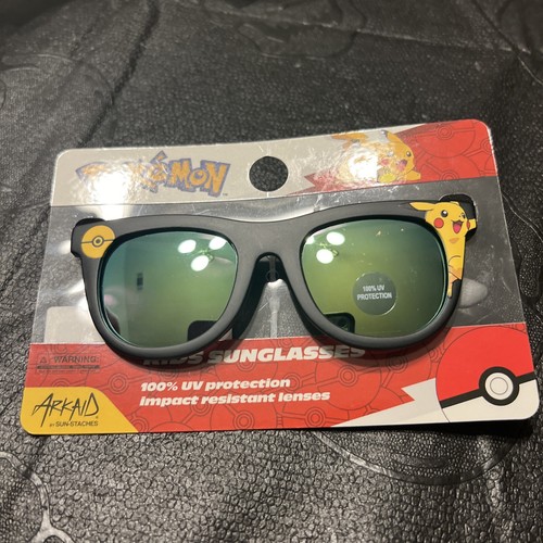 New Pokemon Kids Sunglasses 100% Up Protection Ages 3 And Up