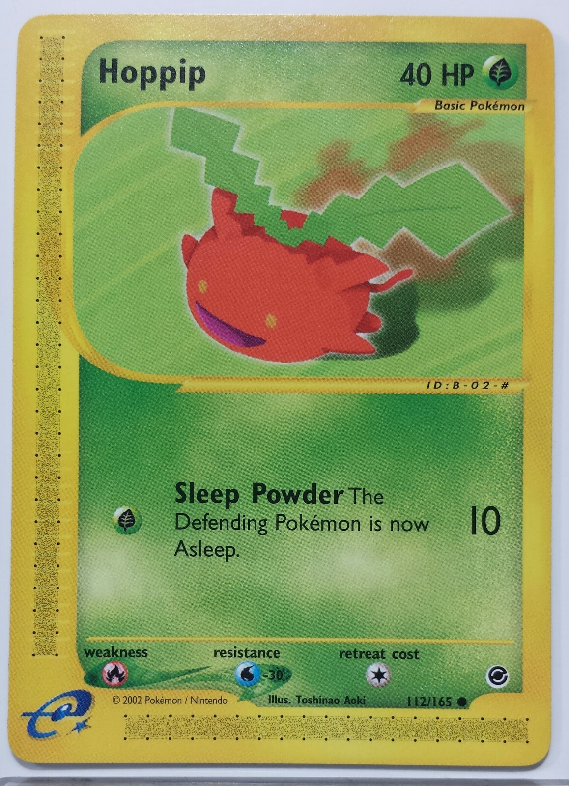 Hoppip 112/165 NM - Expedition Eseries Base Pokemon Card $2 Flat Shipping