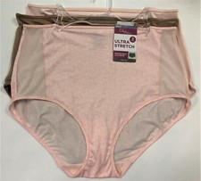Olga Briefs by Warner's Ultra Stretch Microfiber with Mesh Set of 3 Style GS1603