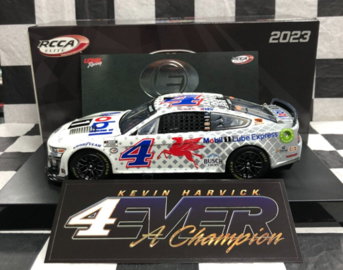 Kevin Harvick #4 Mobil 1 Car Care 2023 Mustang ELITE 1:24 scale CX42322MBCKH - Picture 1 of 8