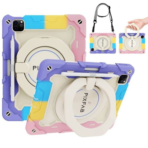 Custodia Per Vivo Y16 2 In 1 TPU/PC - Antiurto Heavy Duty Con Paraurti - Bordo Rialzato - Colore Oro Rosa