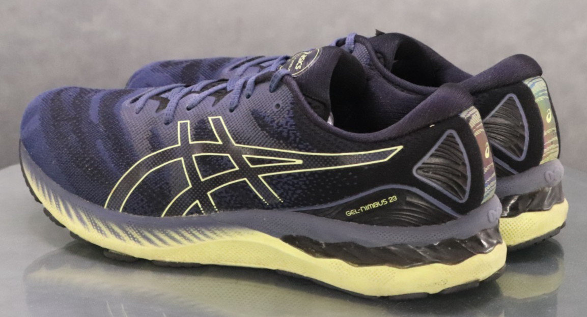 Asics Gel-Nimbus 23 Men's Running Shoes Size 14 Navy Blue thumbnail 6