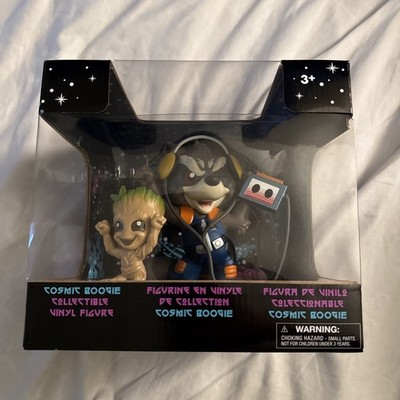 Disney Groot and Rocket WonderGround Cosmic Boogie Collectible Vinyl Figure Toy