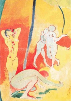 MATIssE Henri (1869-1954) Kuenstlerkarte La joie de vivre 