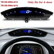 Speedometer Upper Dash Display Gauge Instrument Cluster For 06-11 Honda Civic Us
