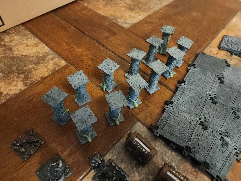 Mage Knight 地牢瓷砖套装 48 墙,131 层,16 个门,20 个陷阱件 — 第 4/4 张图片