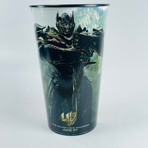 Transformers Age of Extinction Movie Cup 2014 Optimus Prime Plastic 48oz 7.5"