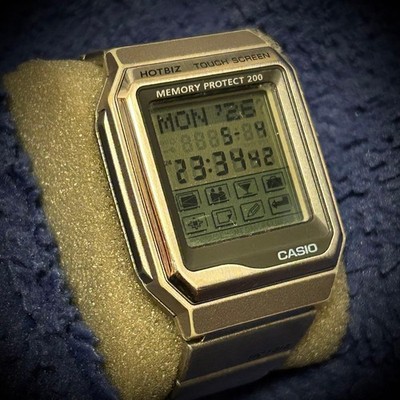 CASIO Data Bank HOT BIZ Touch Screen Watch VDB-2000-1