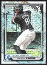 5842F 2024 Bowman Chrome #BCP-218 Jurdrick Profar Prospects Mojo Refractors