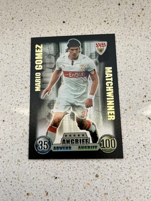 Topps Match Attax Bundesliga 08/09 - Mario Gomez Matchwinner