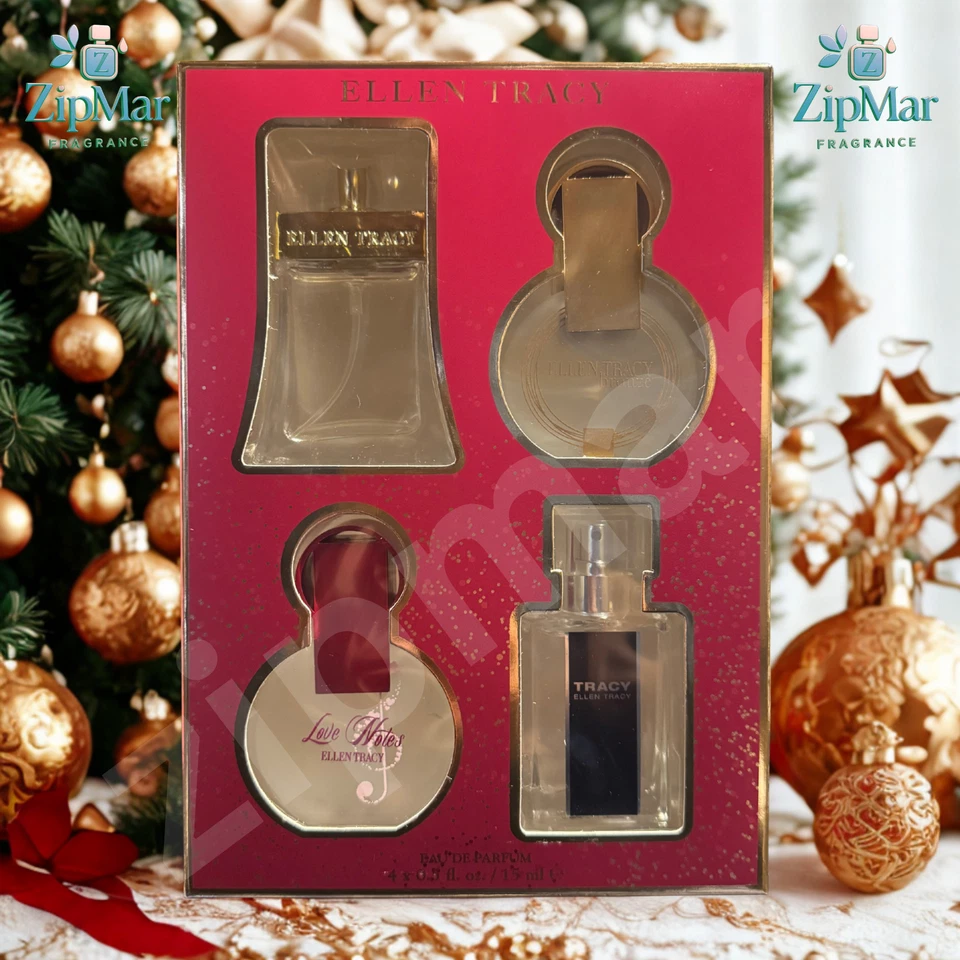 Nuevo Juego de Regalo Clásico Signature Coffret Ellen Tracy Eau de Parfum Spray 4x0.25.oz Foto 2 de 4