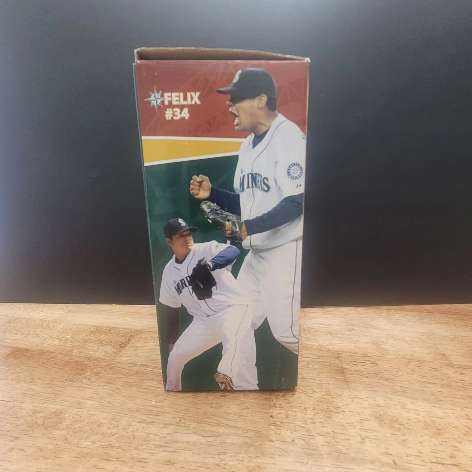 2009 Seattle Mariners Felix Hernandez Bobblehead Safeco Field Series UW Medicine - Image 4 of 4