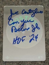 JOE CASTIGLIONE RED SOX 2024 FORD FRICK SIGNED 1991 HOLOGRAM 