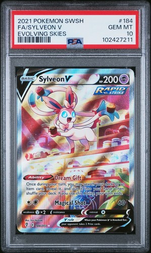 Sylveon V graded PSA 10 for sale on eBay